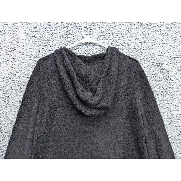 Barefoot Dreams Cozychic Lite Full Zip Hoodie Size L Black - Picture 6 of 11